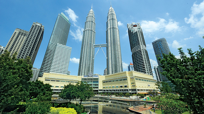 マレーシア ツインタワー