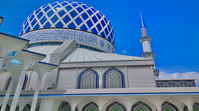 モスク ブルー