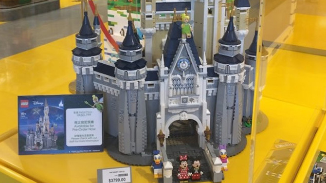 LEGOで作ったお城